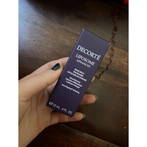 DECORTE Liposome Advanced Repair Serum .4 oz 12mL NIB Time Released Travel Size